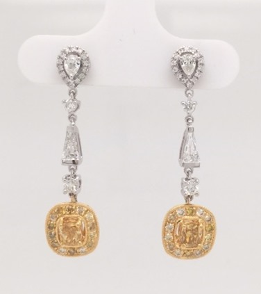 Authentic 1.28 Carat Diamond Earrings - Icy White Gold Luxury